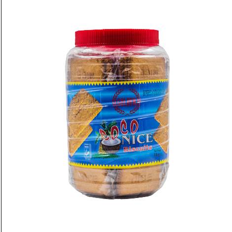 GOLDEN BISCUITS COCO NICE JAR 1KG