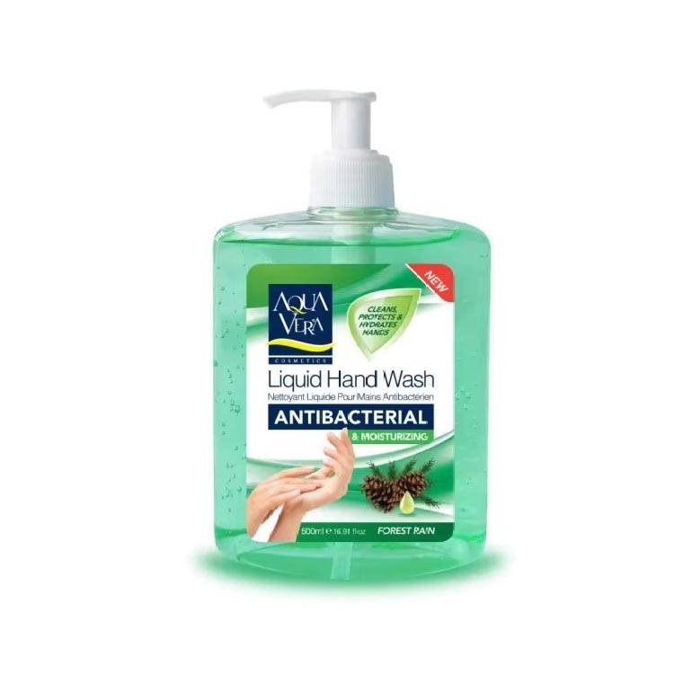 AQUA VERA LIQUID HAND WASH ANTIBACTERIAL MOIST 500ML