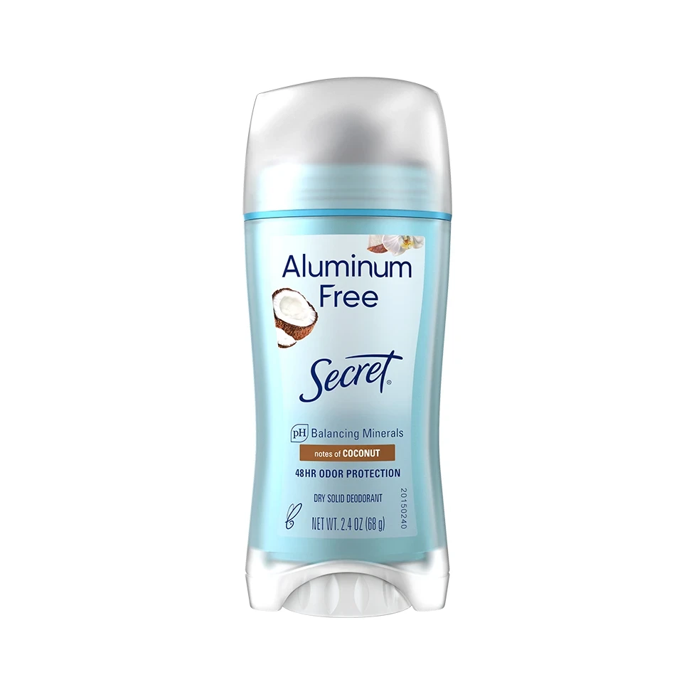 Secret deodorant aluminum free Coconut 68g