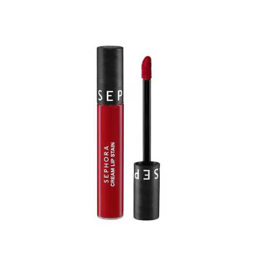 Sephora Cream Lipstain Shade Classic Red