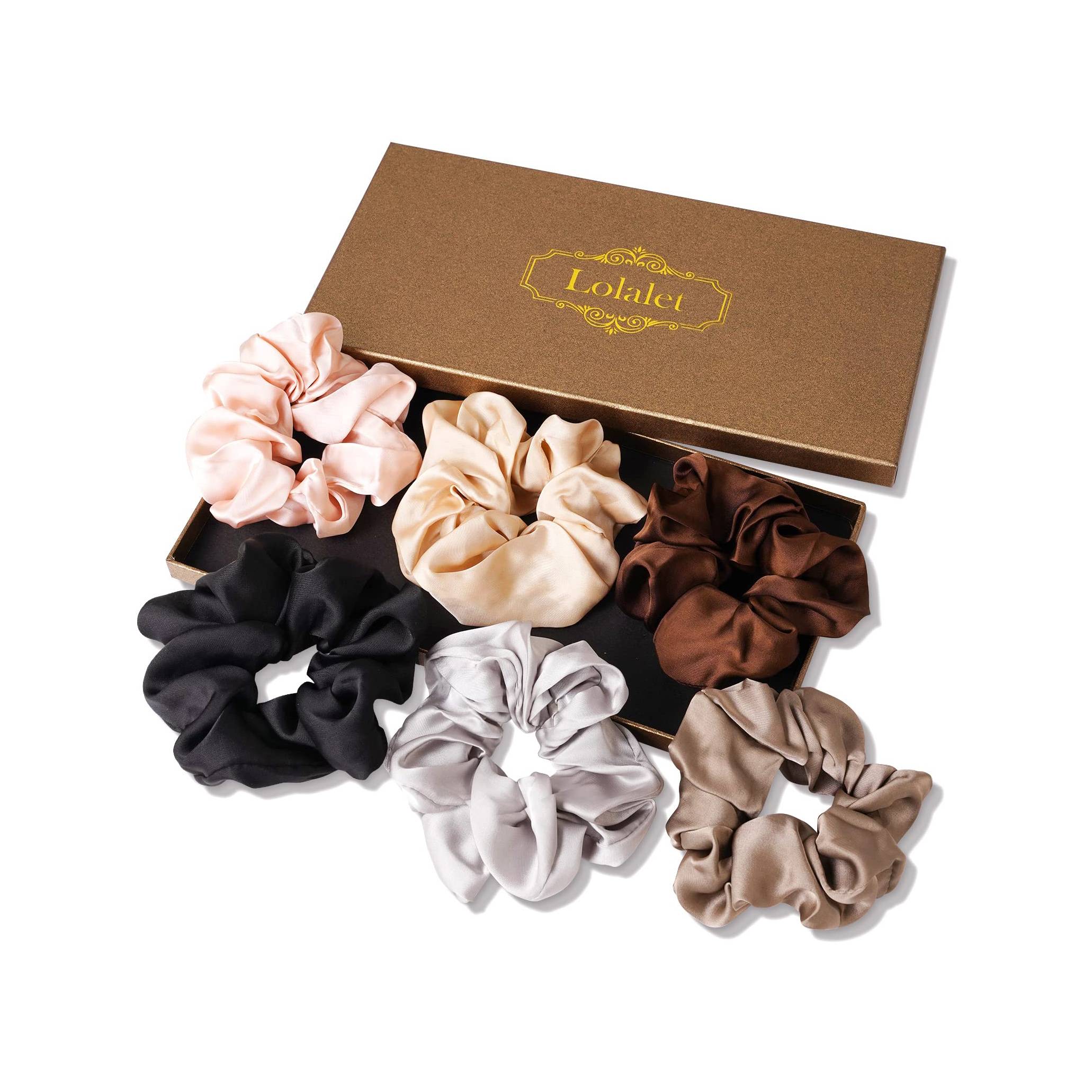 Lolalet Satin Scrunchies