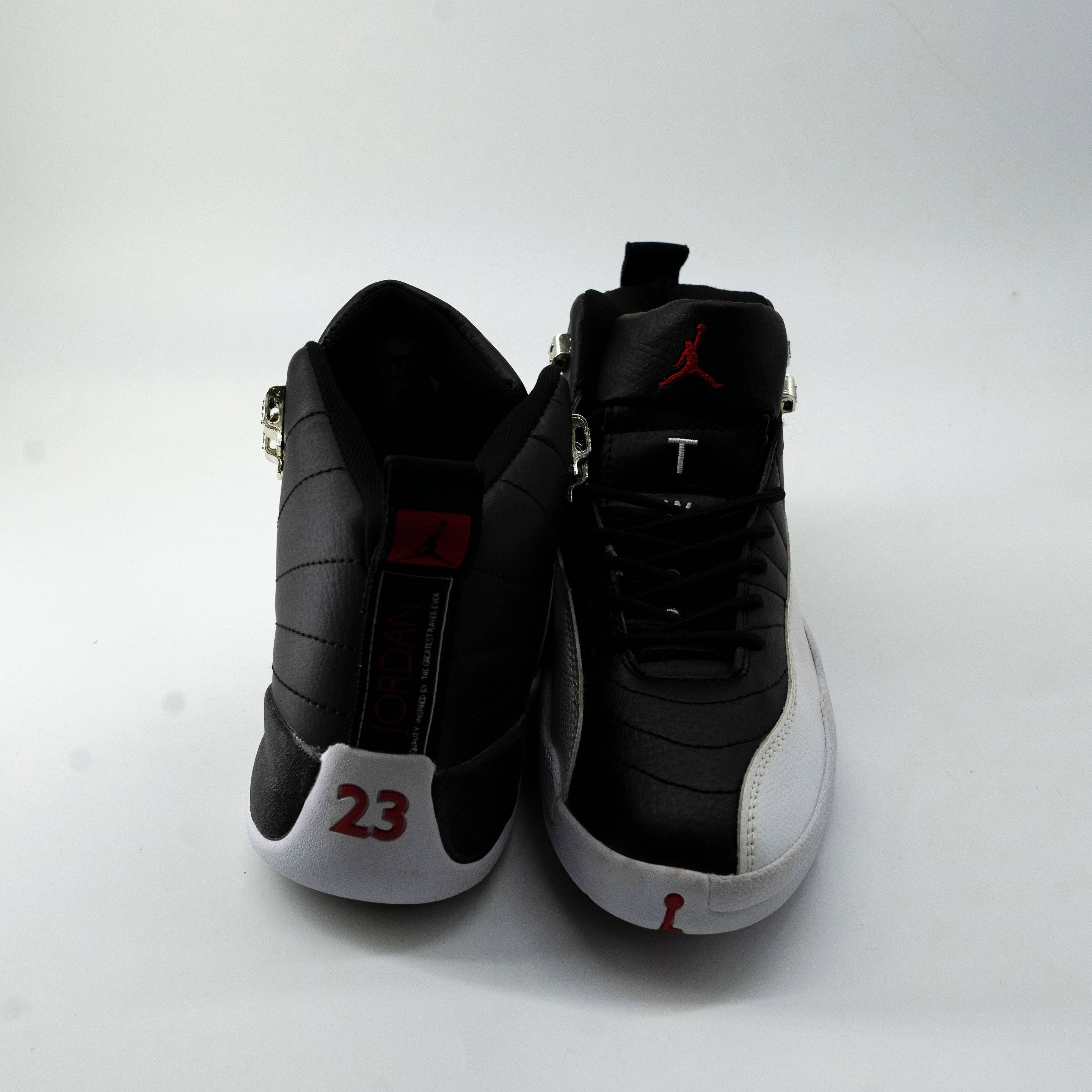 Air Jordan 12 black and white