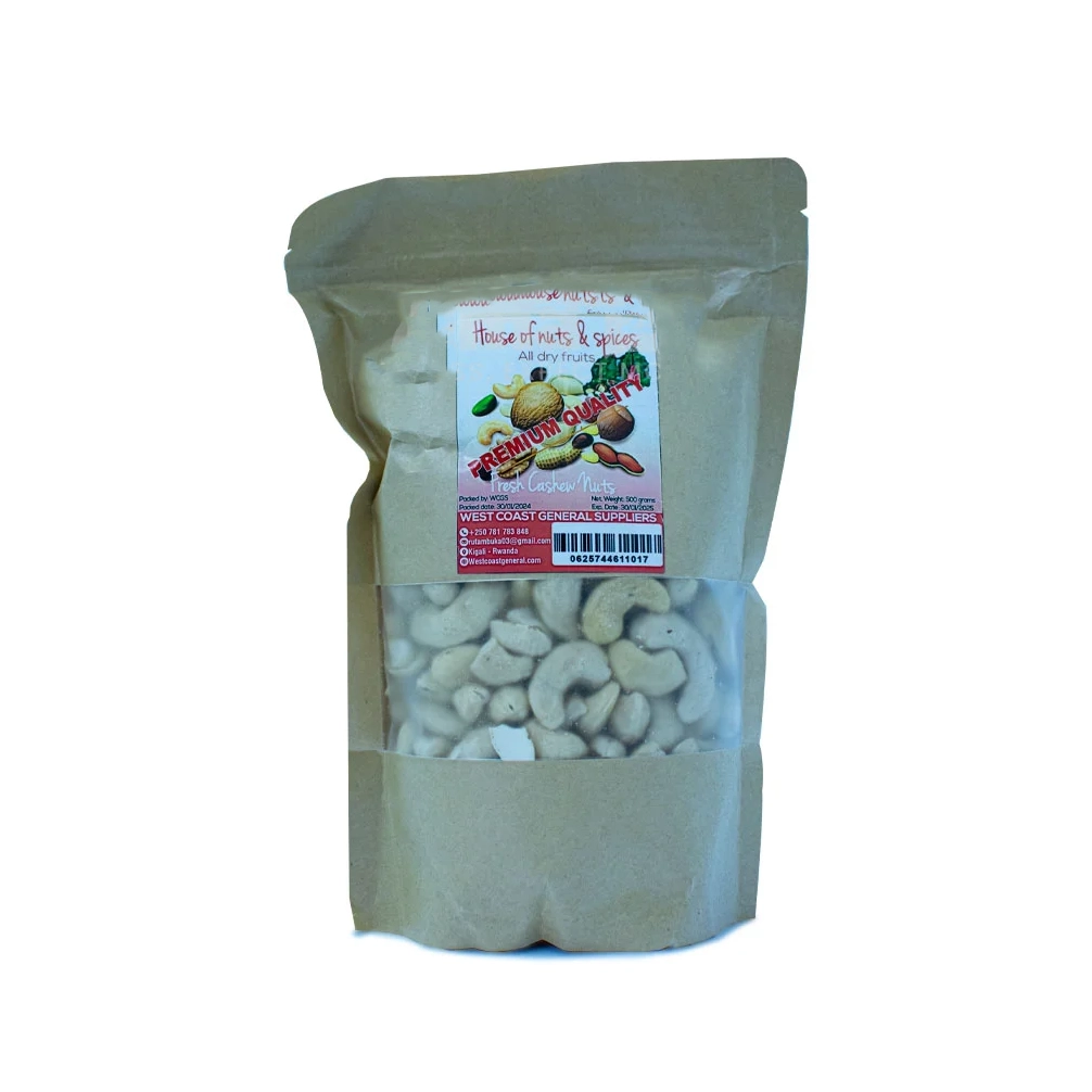 HOUSE OF NUTS N SPICES ROASTED  CASHEW NUTS 250G