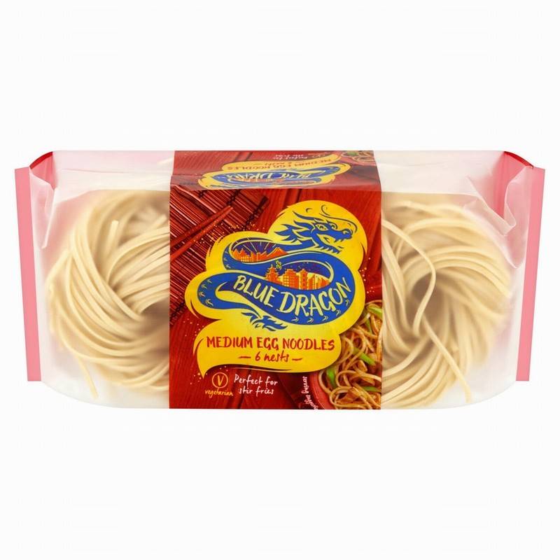 BLUE DRAGON MEDIUM EGG NOODLES 300G