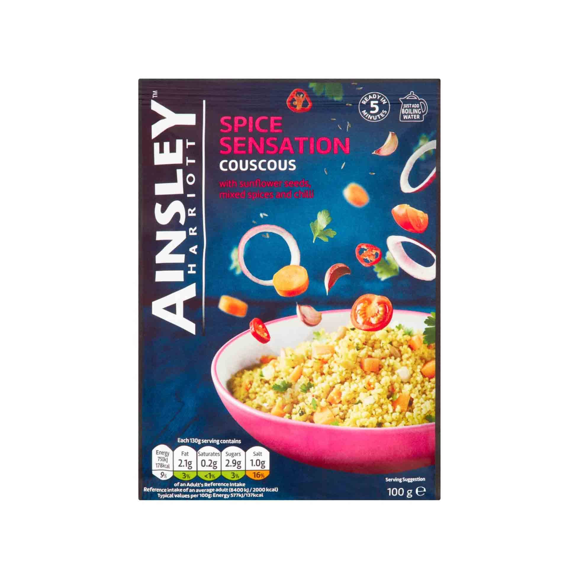 AINSLEY SPICE SENSATION COUSCOUS 100G