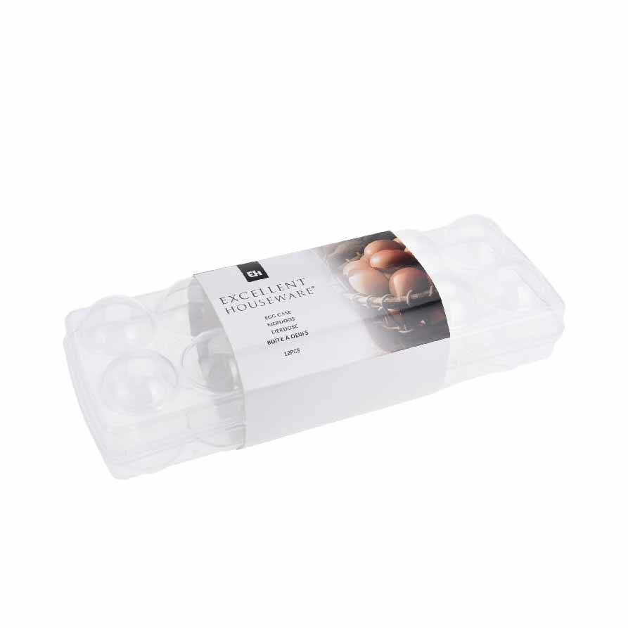 EGG BOX PP TRANSPARENT 27X9X7