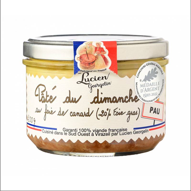 PATE DU DIMANCHE AU FOIE 200G