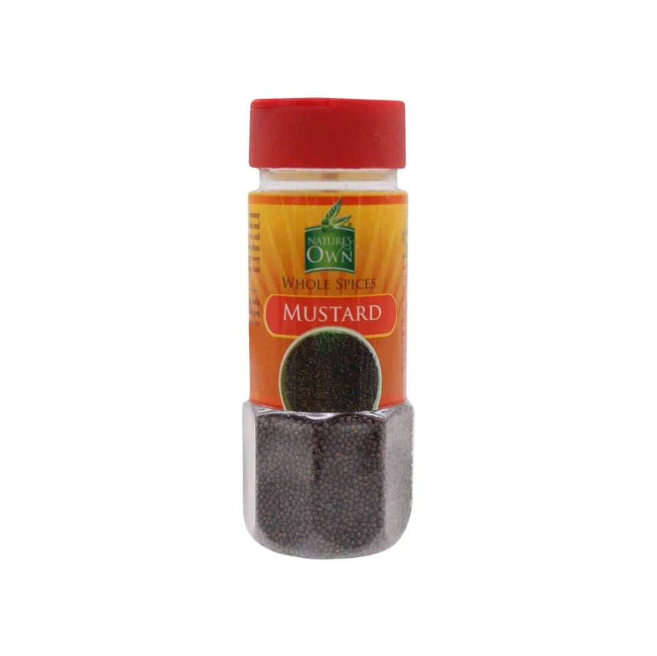 NATURES OWN WHOLE SPICE MUSTARD 40G