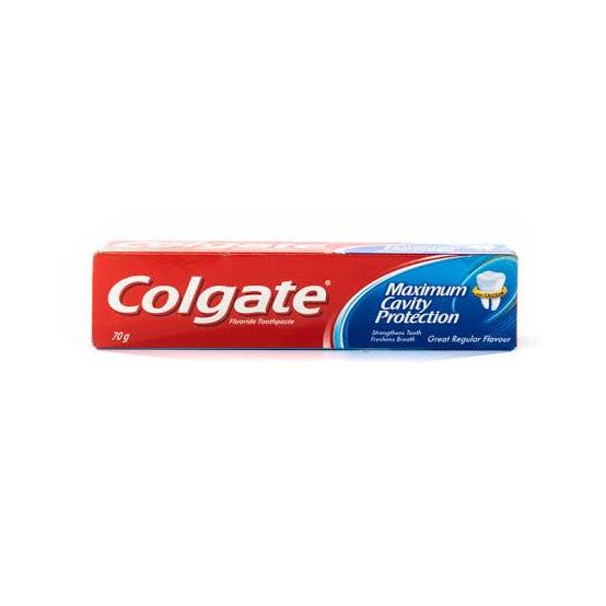 COLGATE TOOTH PASTE MAXIMUM CAVITY PROTECTION 70G