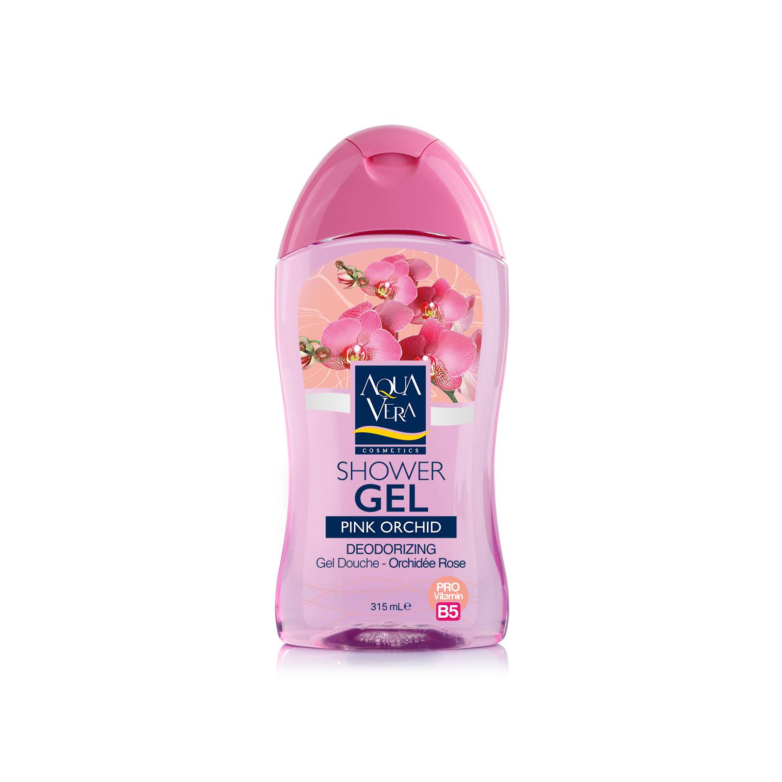 AQUA VERA SHOWER GEL PINK ORCHID 315ML