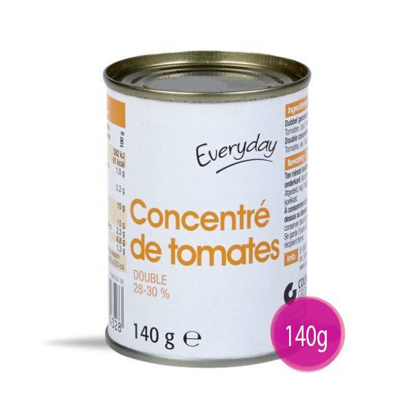 EVERYDAY CONCENTRE DE TOMATES 140G