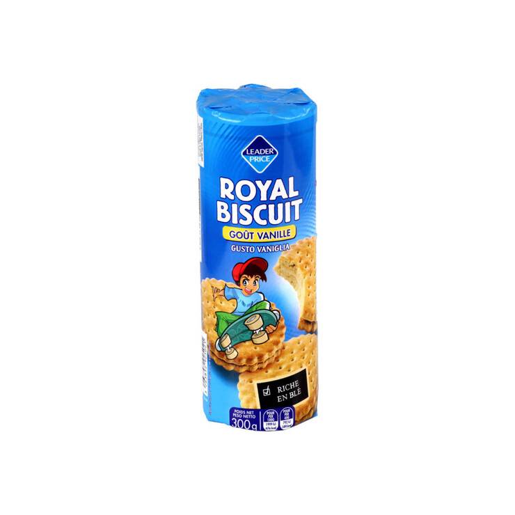 LEADER PRICE ROYAL BISCUIT GOUT VANILLE 300G