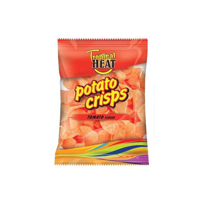 TROPICAL HEAT POTATO CRISPS TOMATO 400G