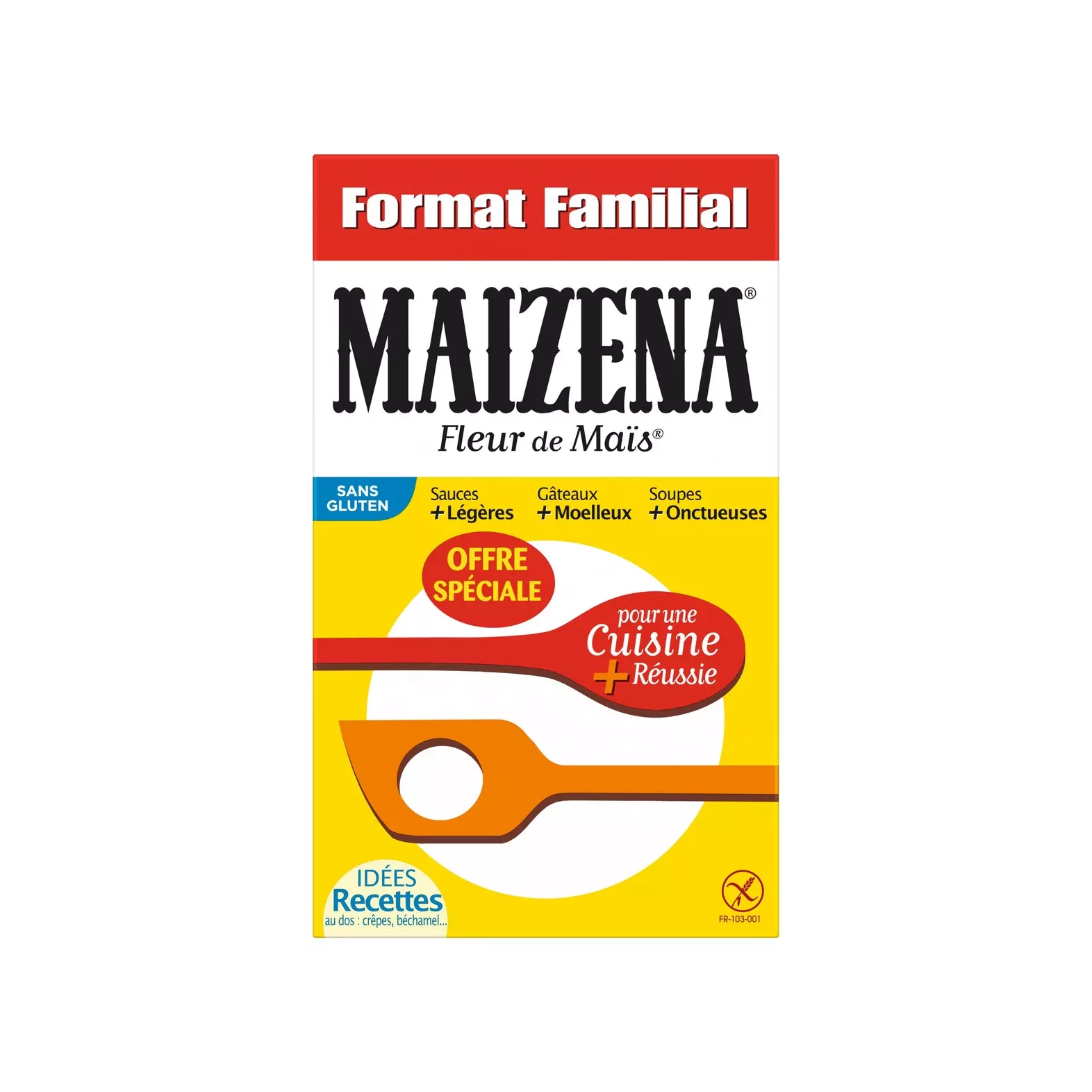 MAIZENA FLEUR DE MAIS SANS GLUTEN 700G