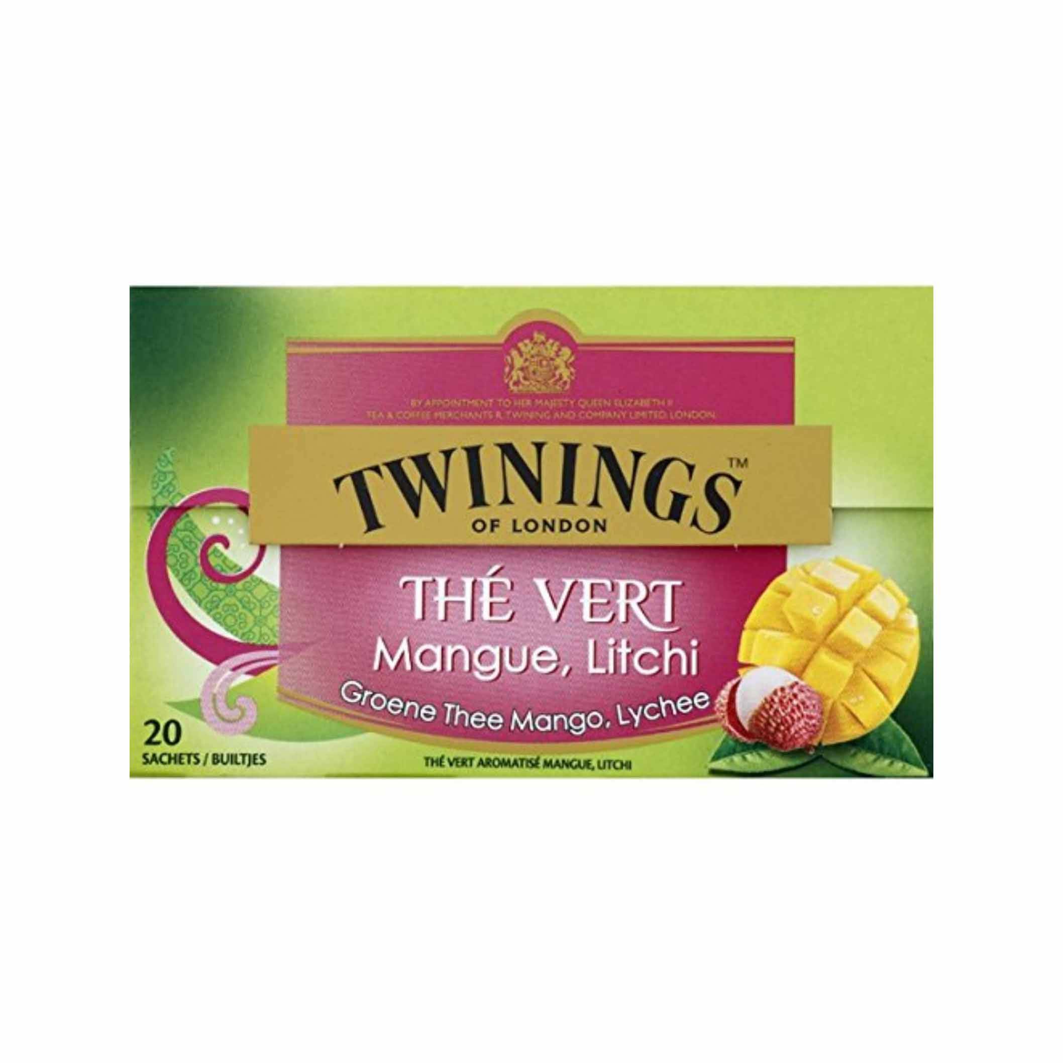 TWINING THE VERT MANGUE LITCHI 30G