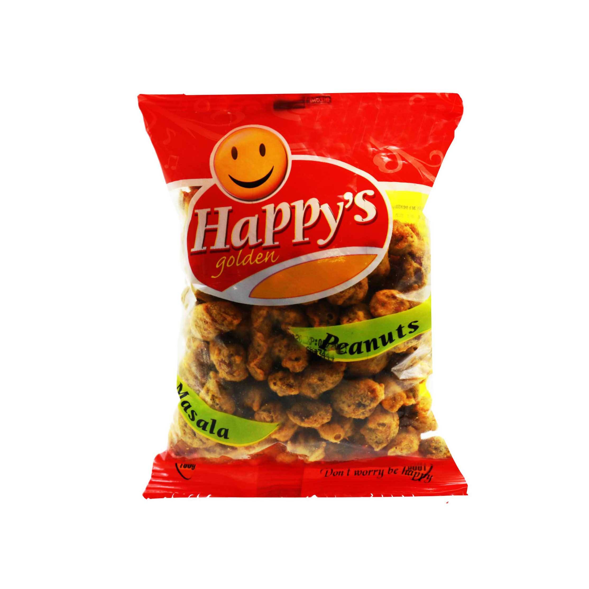 HAPPYS GOLDEN MASALA PEANUTS 100G