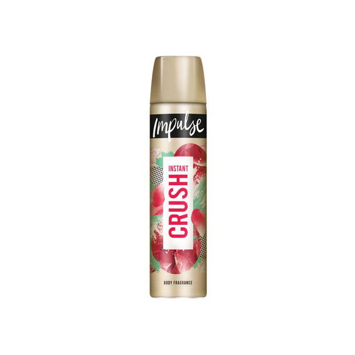 IMPULSE BODY SPRAY INSTANT CRUSH 75ML