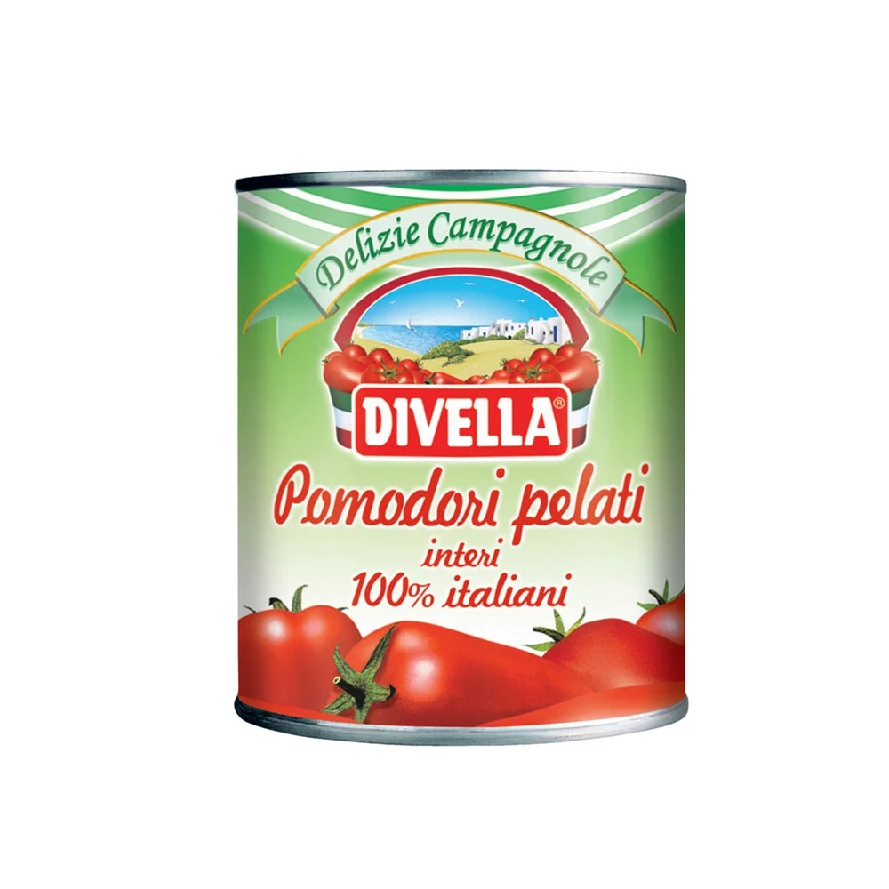 DIVELLA POMODORI PELATI INTERI 800G