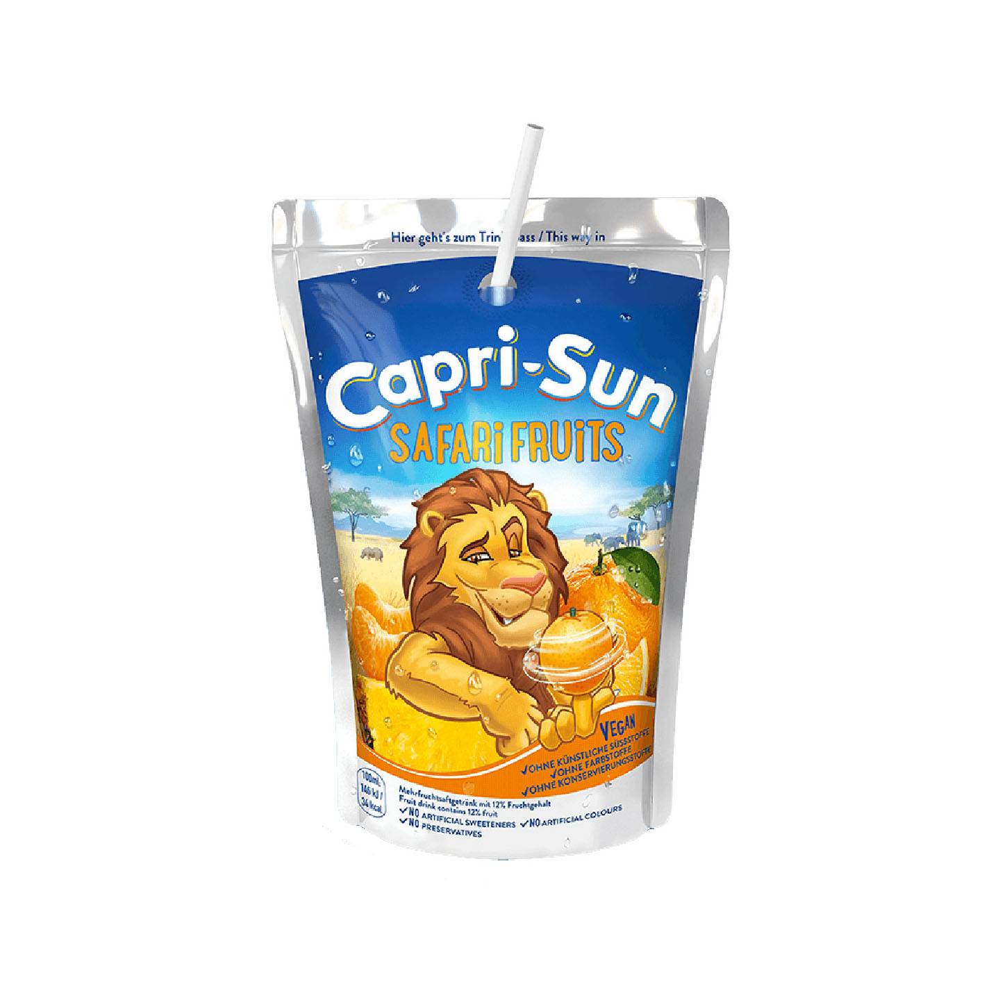 CAPRI SUN SAFARI FRUITS 200ML