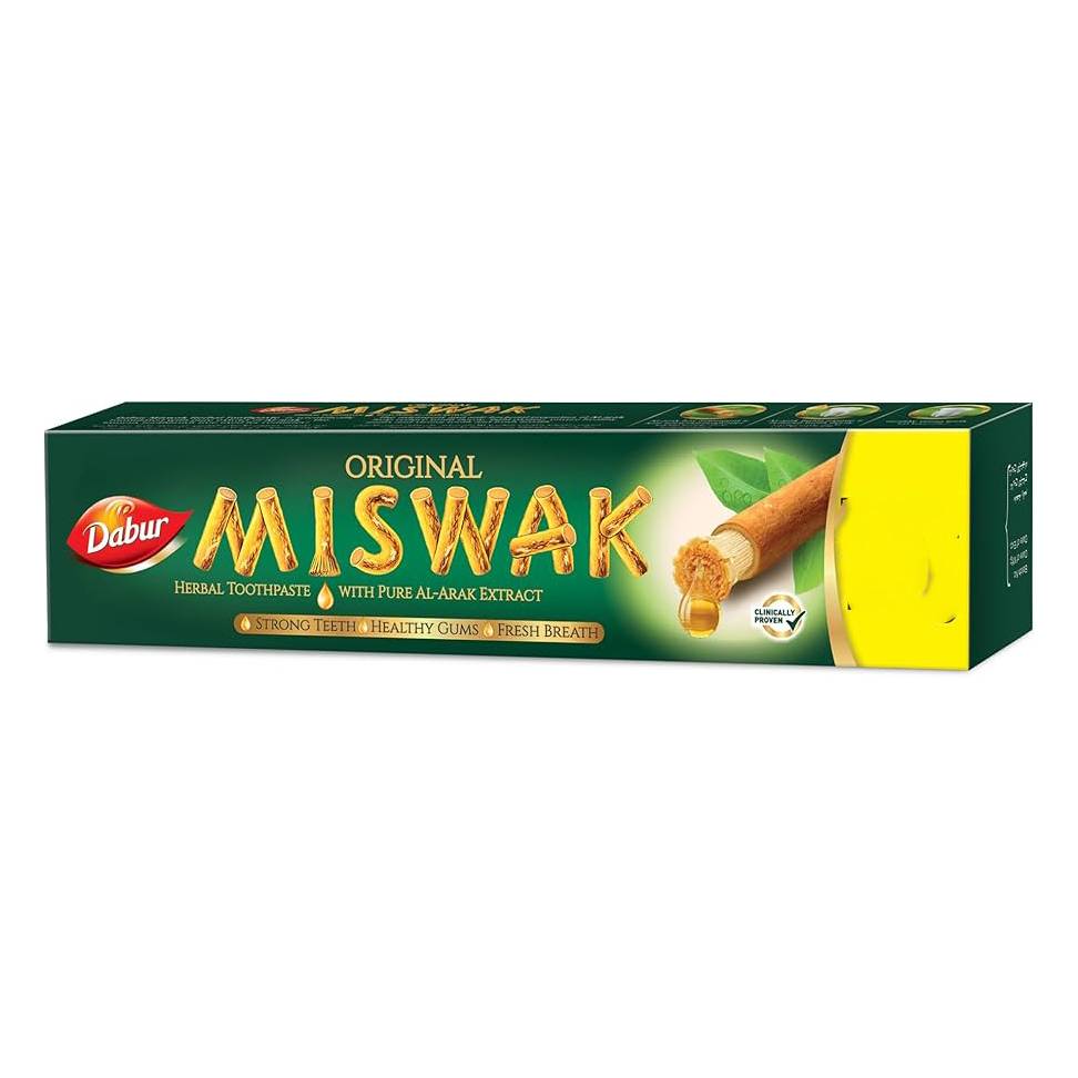 DABUR HERBAL TOOTH PASTE ORIGINAL MISWAK 75G