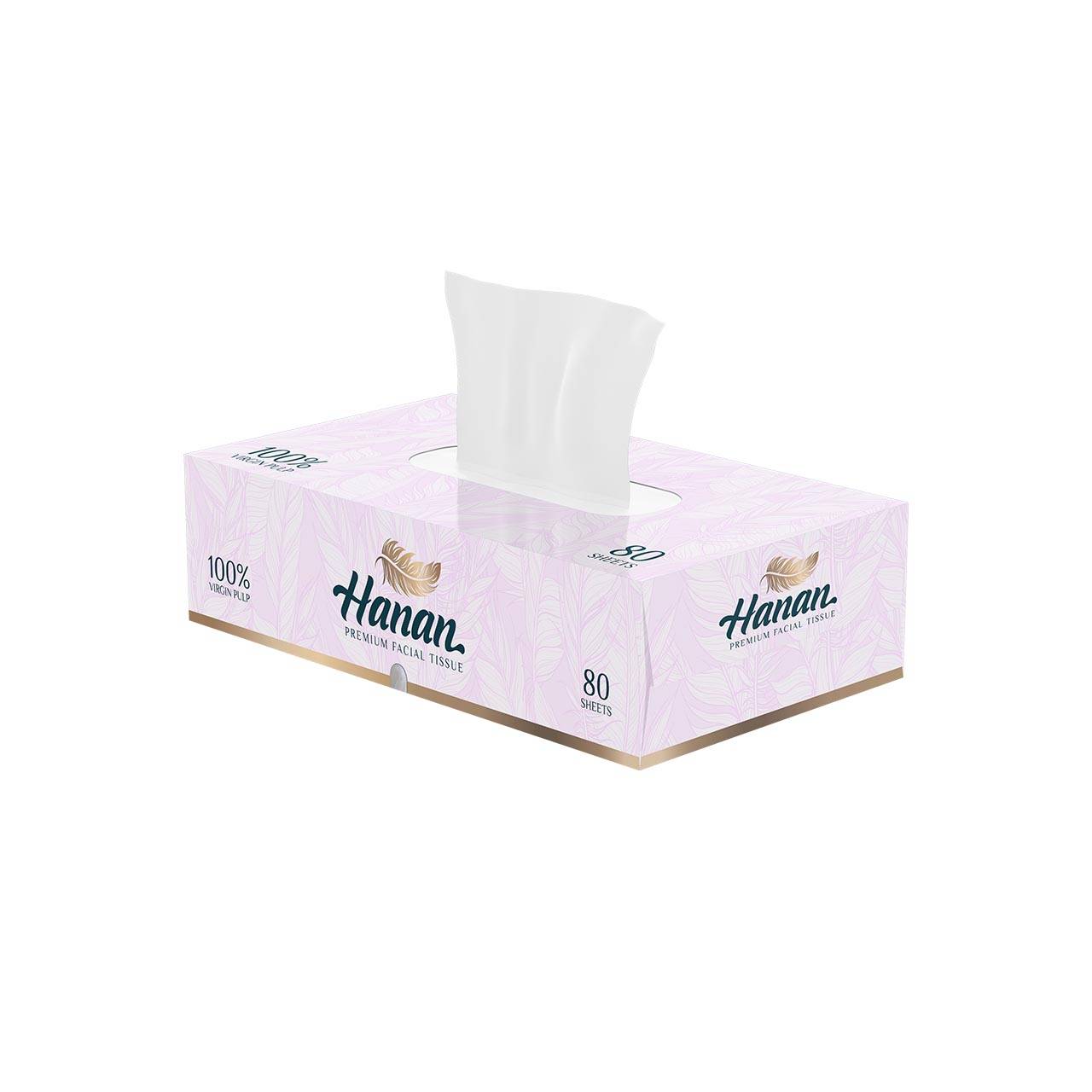 HANAN WHITE FACIAL TISSUES EXTRA 80S