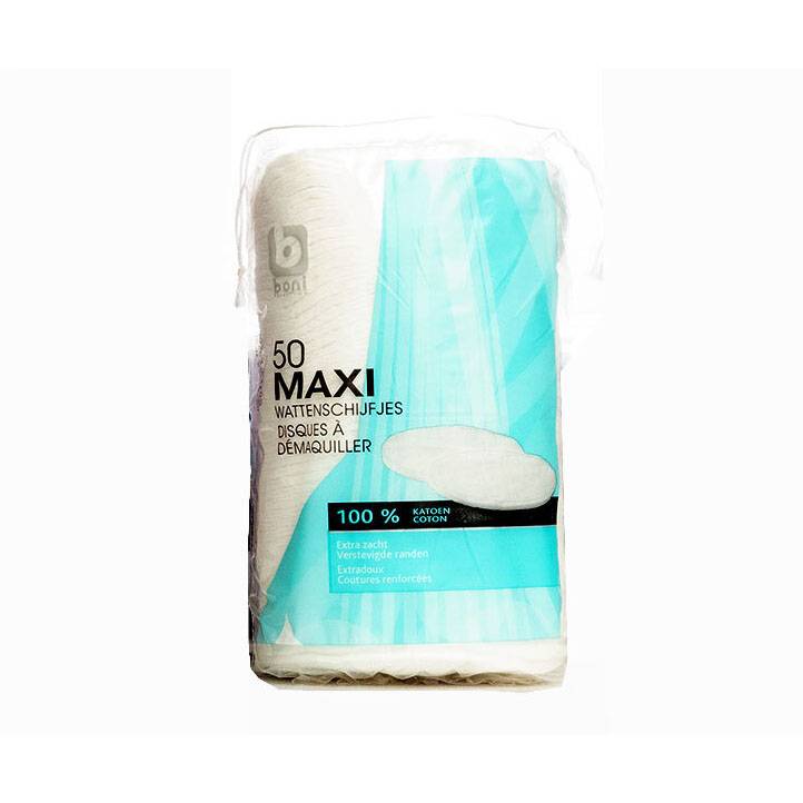 BONI MAXI DISQUE A DEMAQUILLER 50PCS