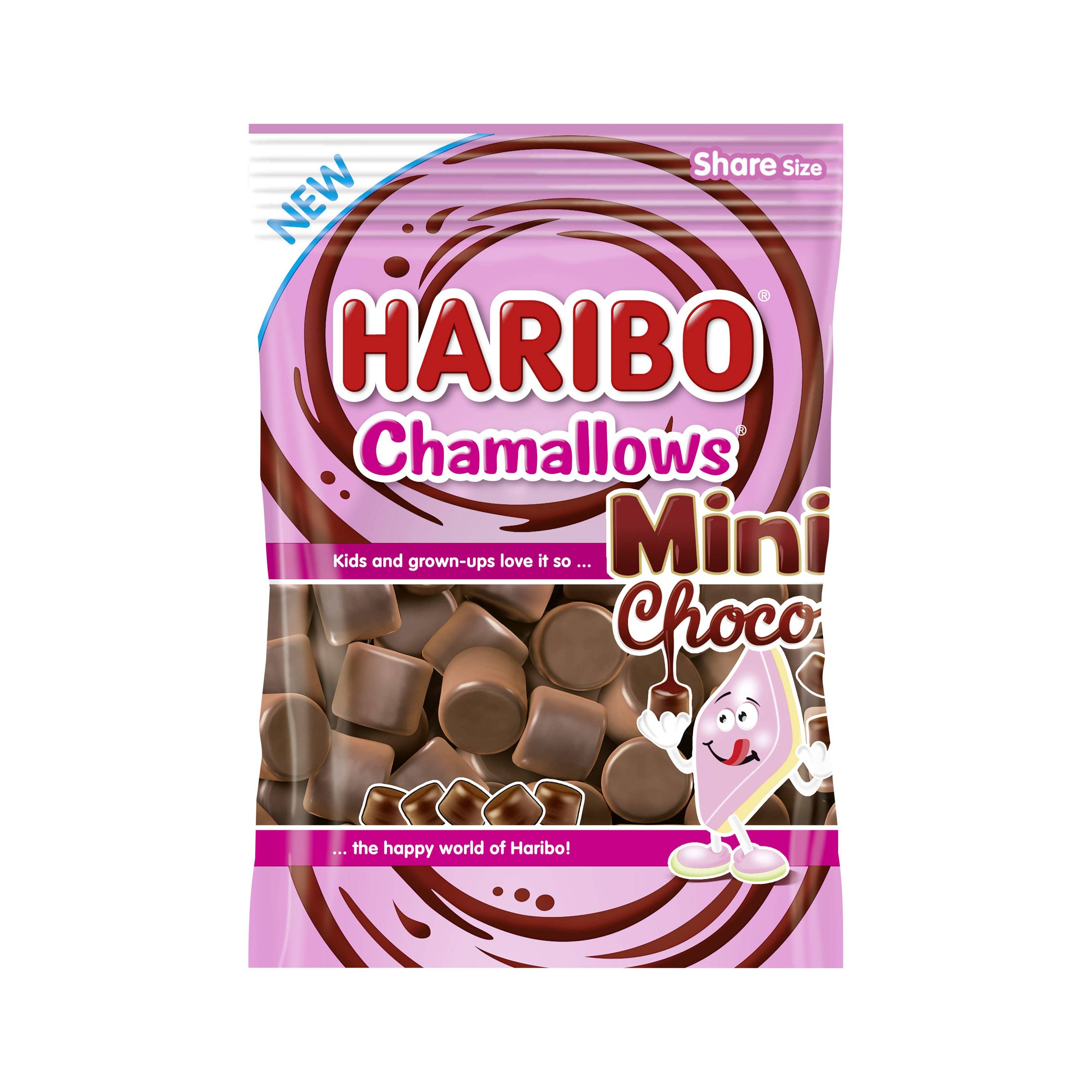 HARIBO CHAMALLOWS MINI CHOCO 140G