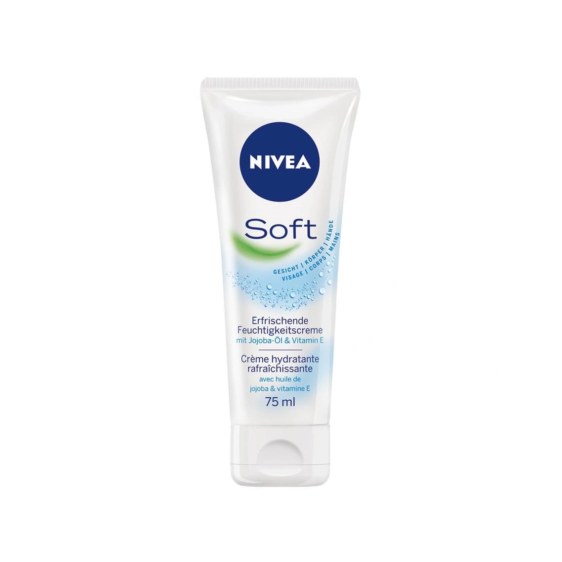 NIVEA SOFT MOISTURISING CREAM TUBE 75ML