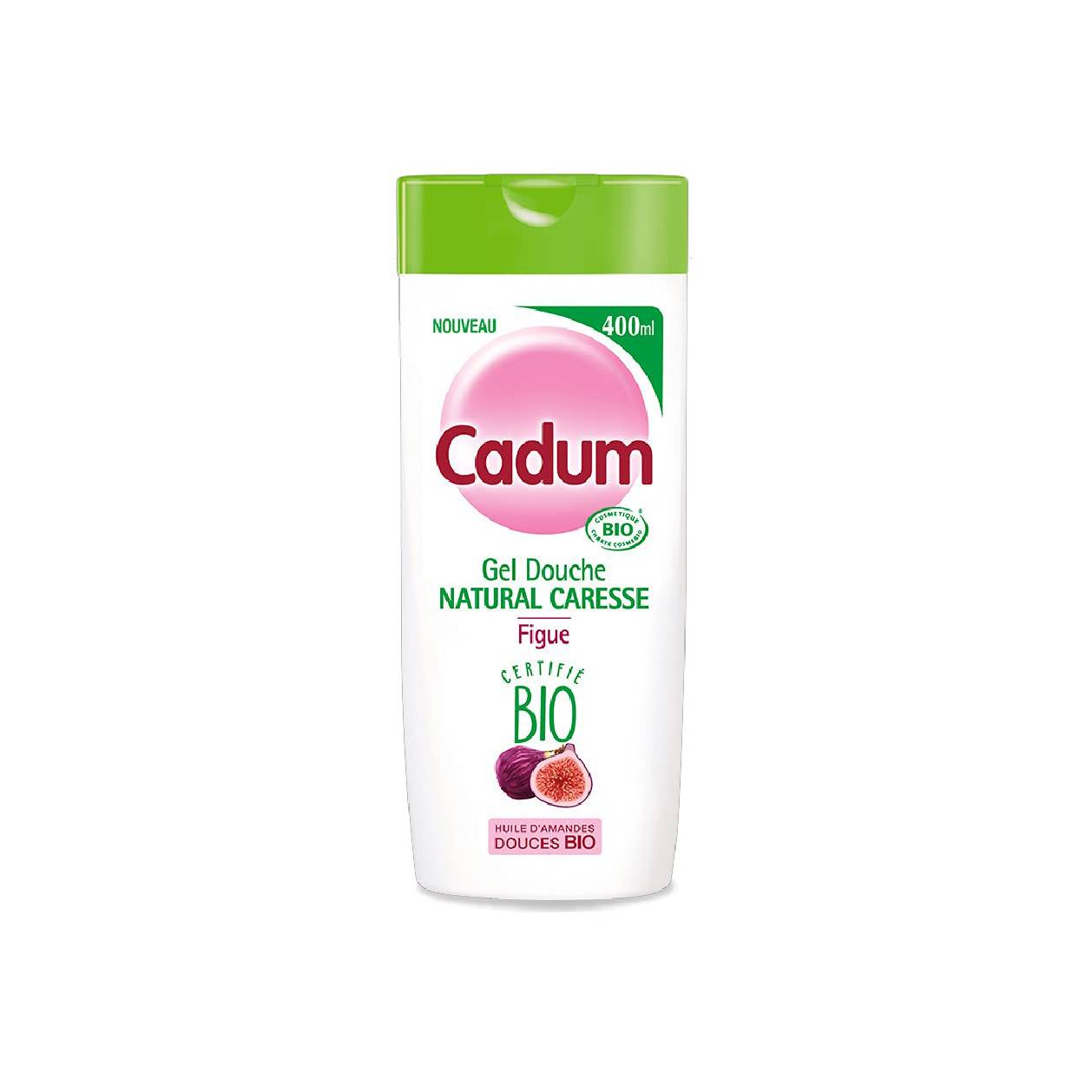 CADUM GEL DOUCHE BIO ROSE 400ML