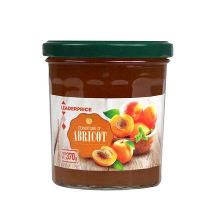 LEADER PRICE CONFITURE D ABRICOT 370G