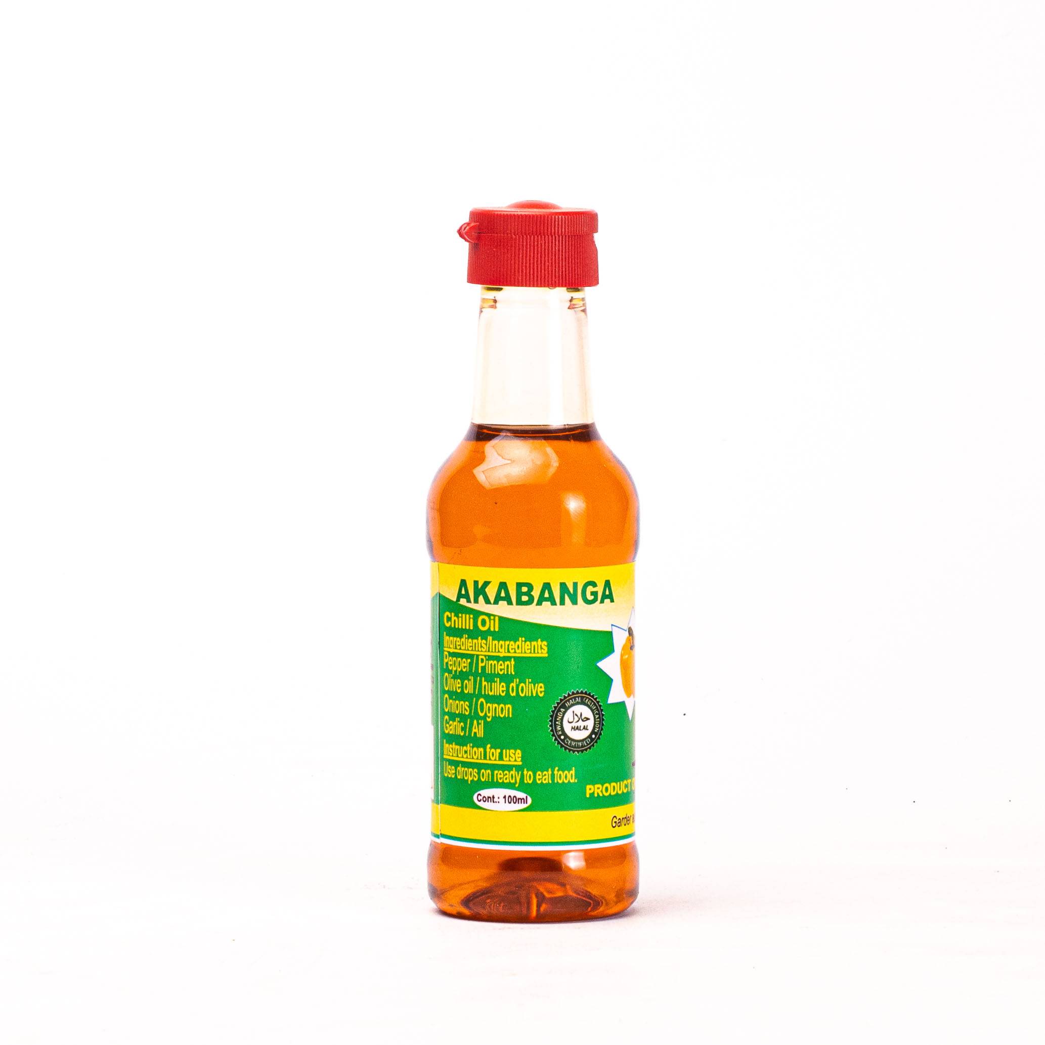 AKABANGA CHILI OLIVA OIL 100ML