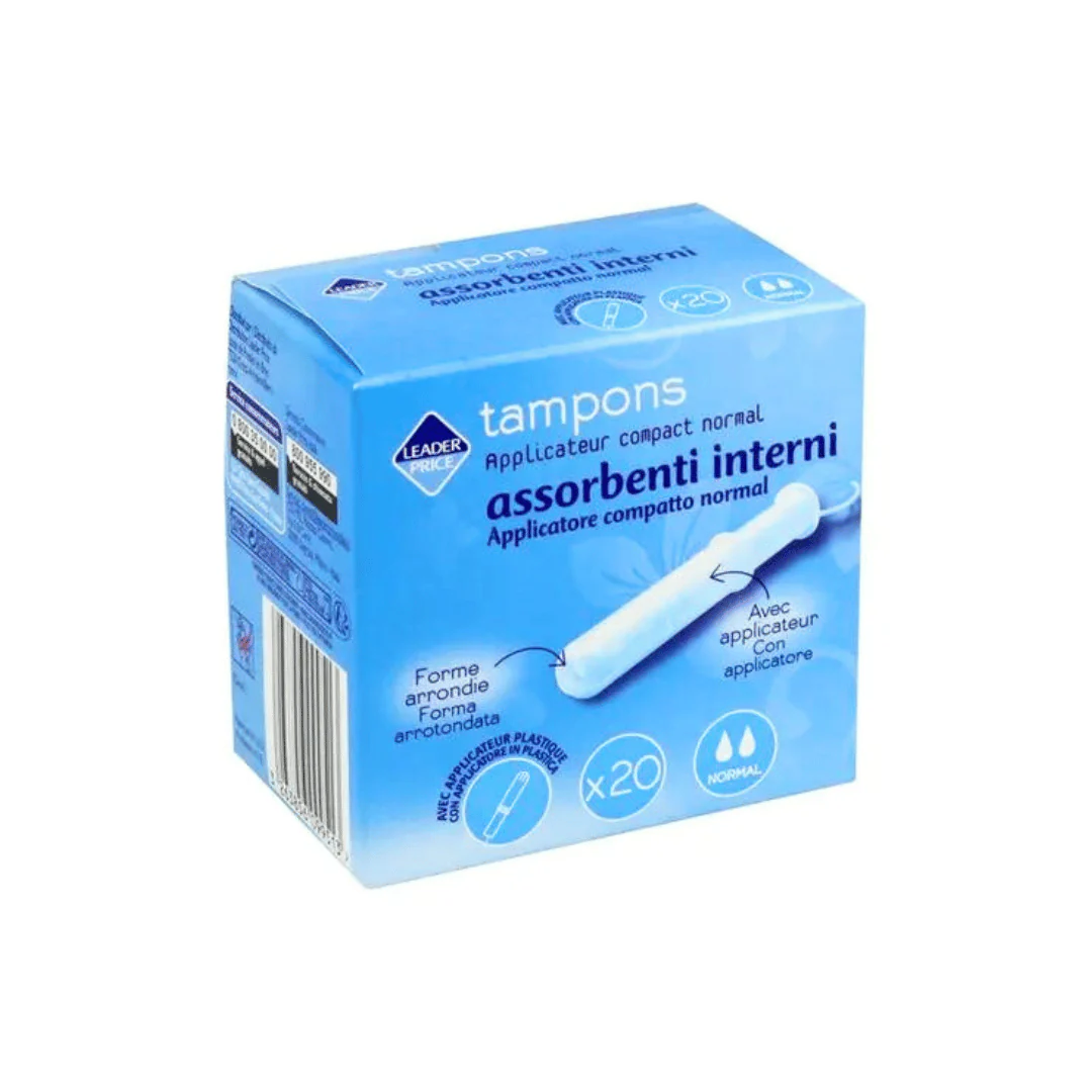 LEADER PRICE TAMPONS APPL COMPACT NORMAL 20S