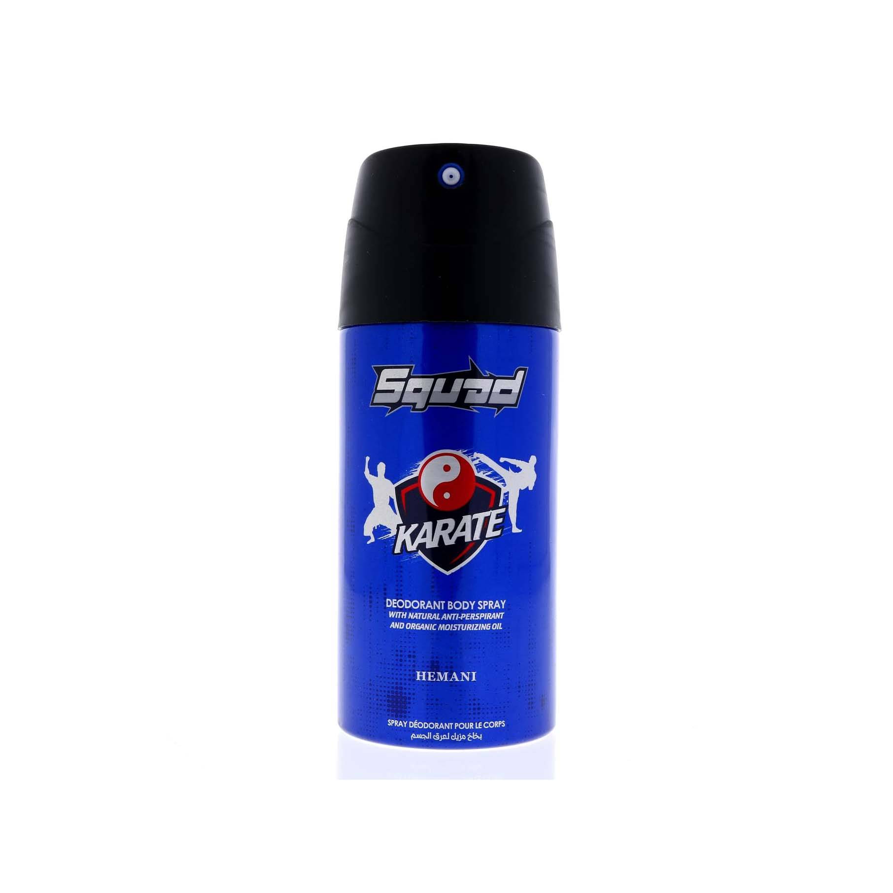 HEMANI SQUAD KARATE DEODRANT 150ML