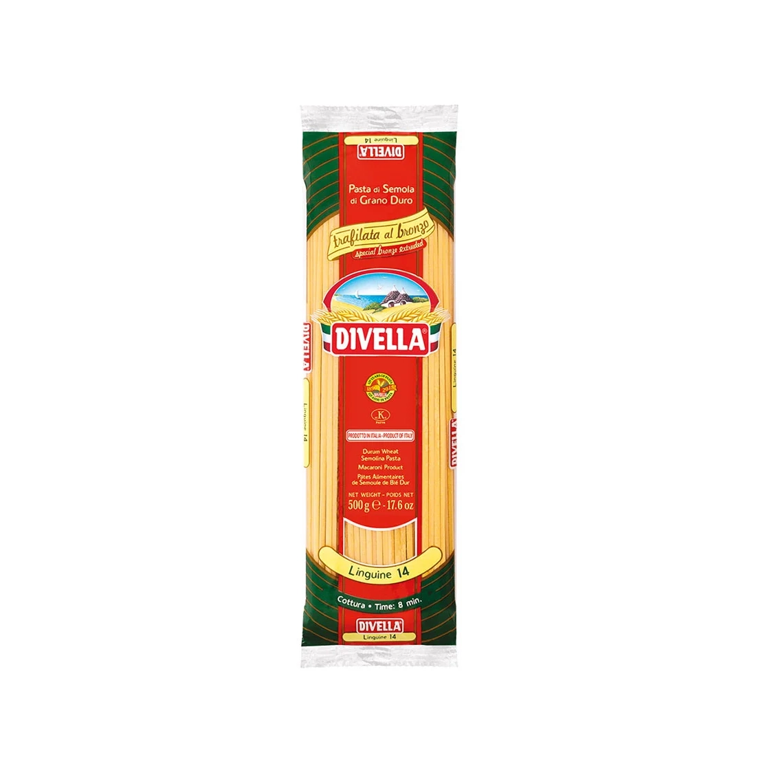 DIVELLA LINGUINE 14 BRONZE 500G