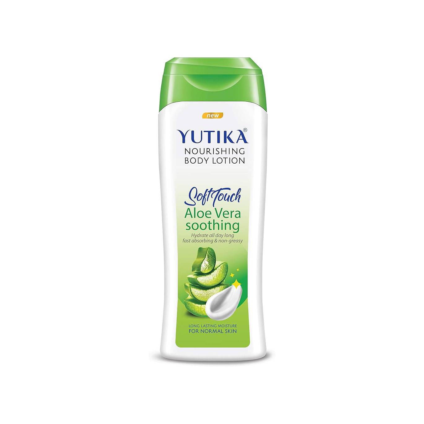 YUTIKA BODY LOTION SOFT TOUCH ALOE VERA SOOTHING 20ML