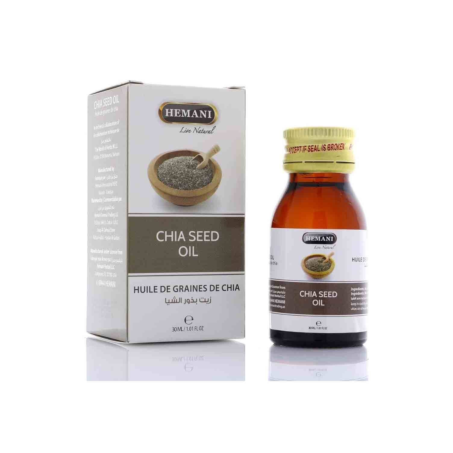 HEMANI CHIA SEED OIL 30ML