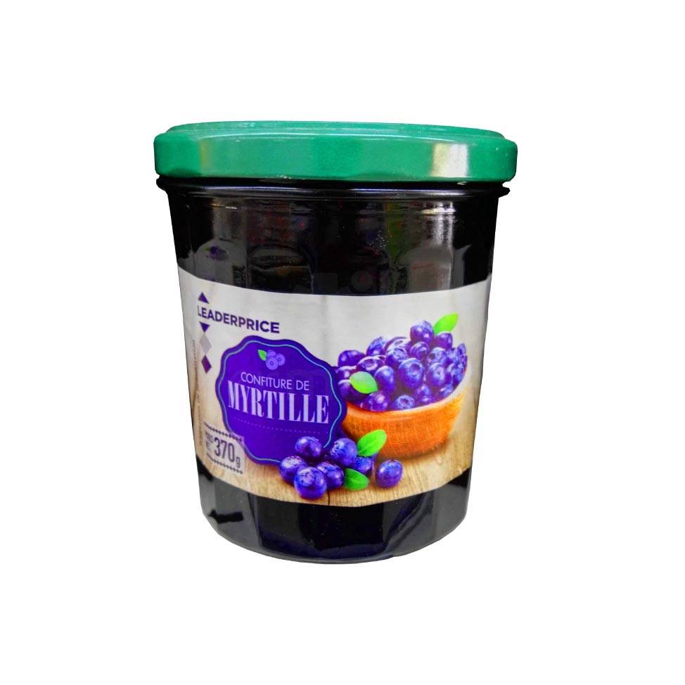 LEADER PRICE CONFITURE MYRTILLE 370G