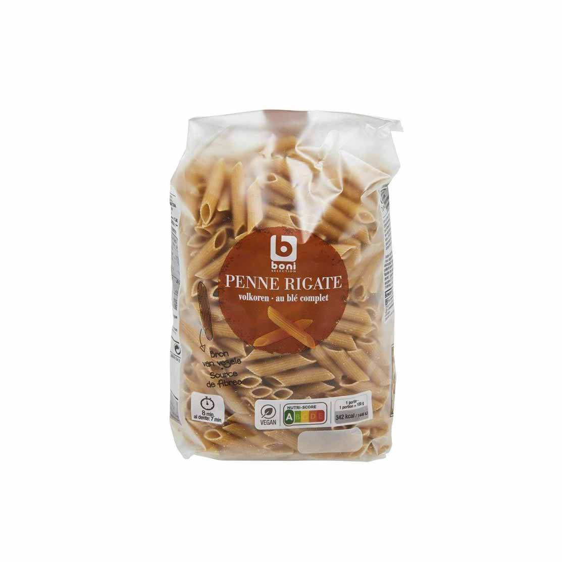 BONI PENNE RIGATE AU BLE  COMPLET 500G