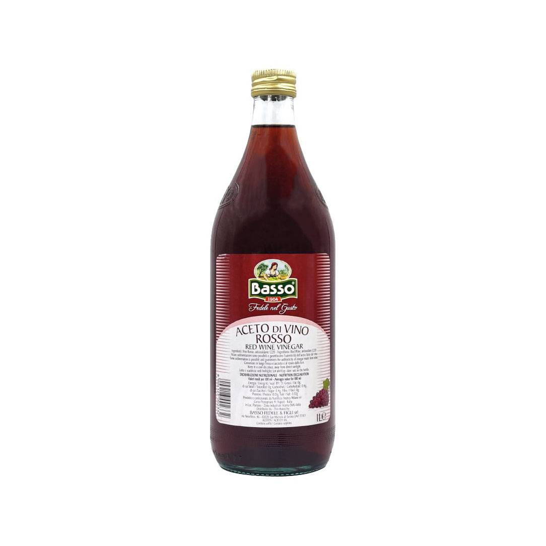 BASSO RED WINE VINEGAR 1L