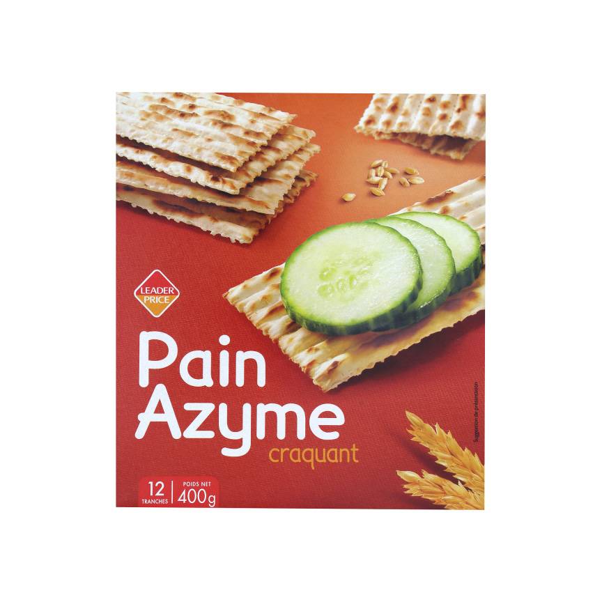 LEADER PRICE PAIN AZYME CRAQUANT 400G