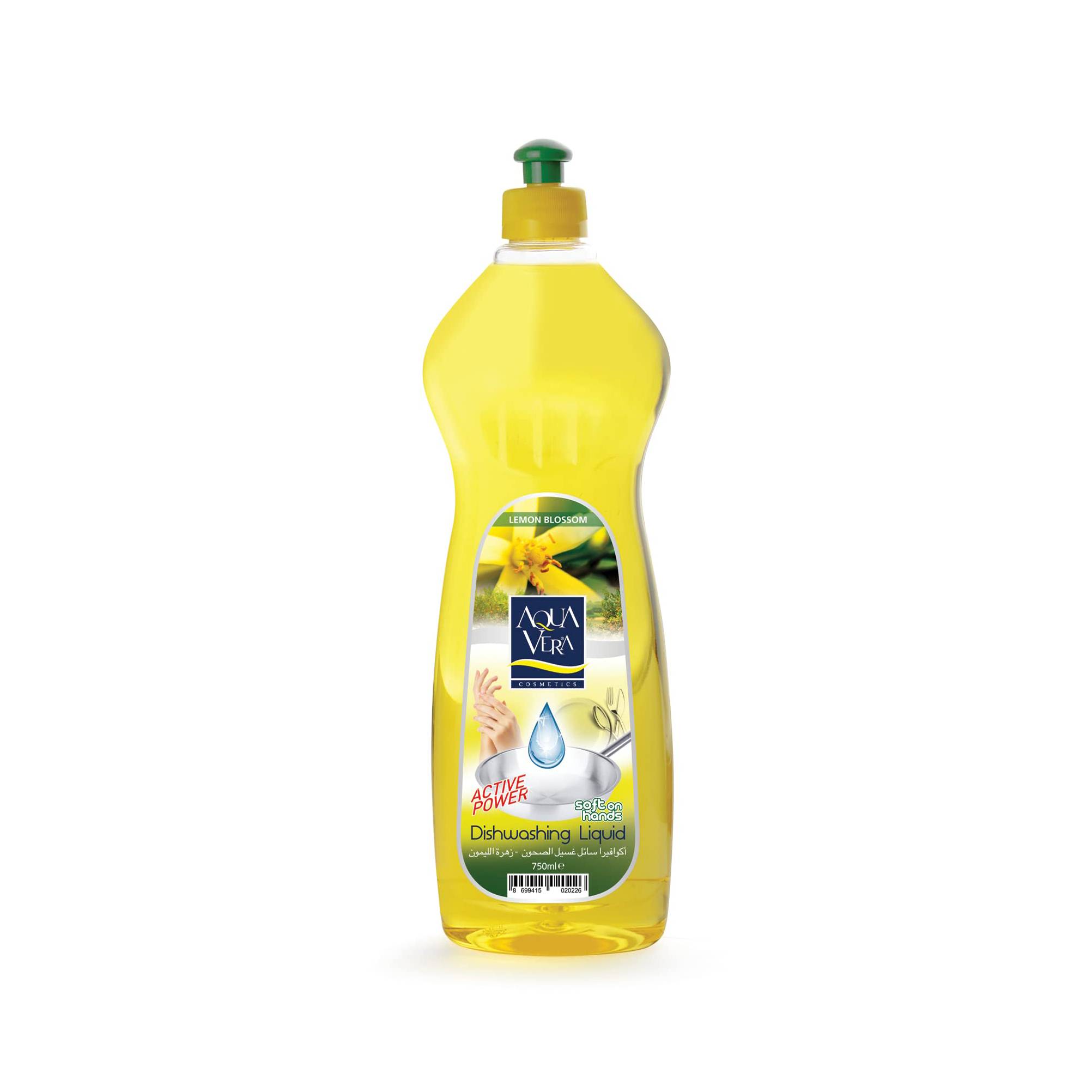 AQUA VERA DISHWASHING LEMON BLOSSOM 750ML