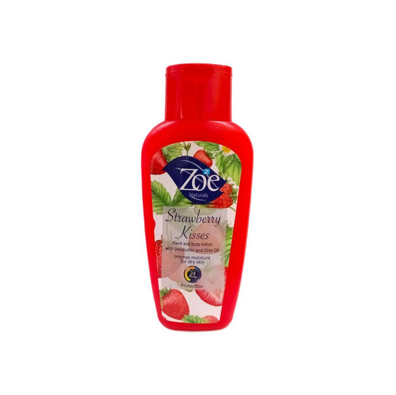 ZOE NATURALS STRAWBERRY KISSES HAND N BODY LATION 200ML