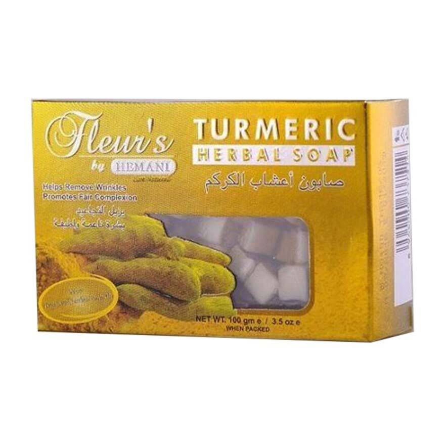 HEMANI FLEURS TURMERIC SOAP 100G