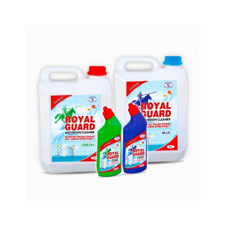 ROYAL GUARD BATHROOM CLEANER BLUE AND GREEN 750ML