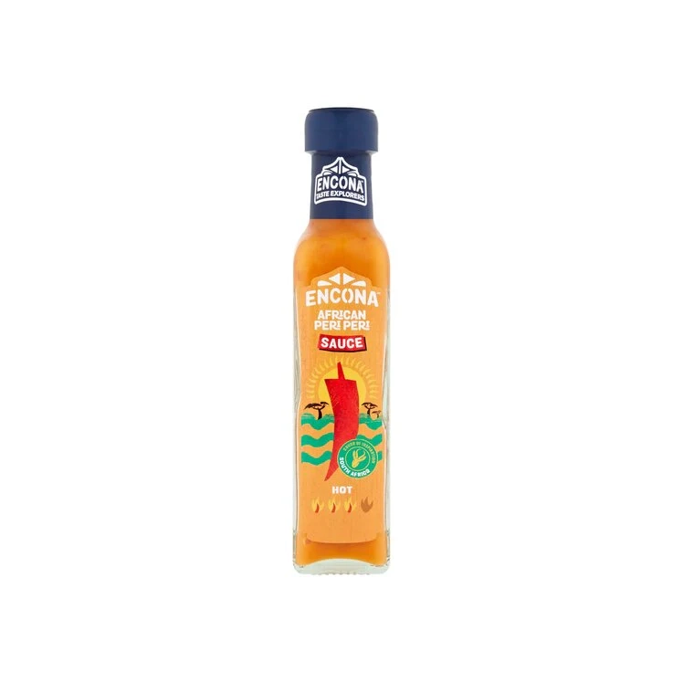 ENCONA AFRICAN PERI PERI HOT SAUCE 142ML