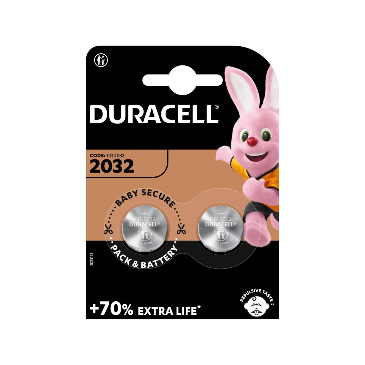 DURACELL LITHIUM PILE SPECIALE 2PCS x2032