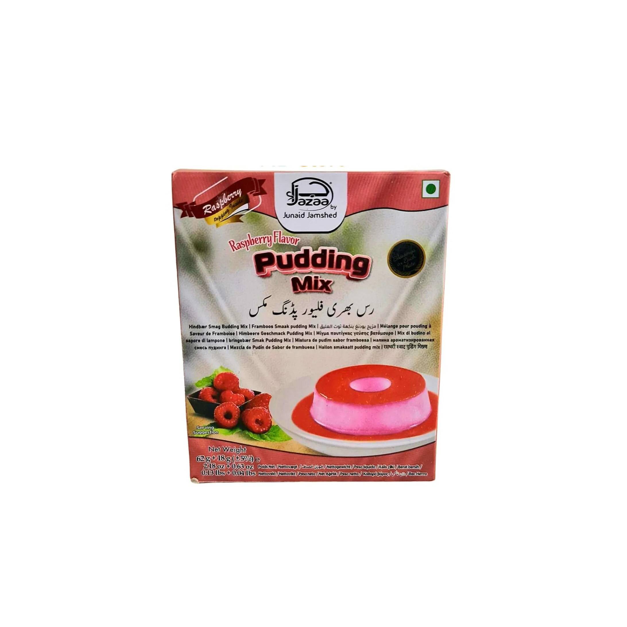 JAZAA RASPBERRY FLAVOR PUDDING MIX 50G