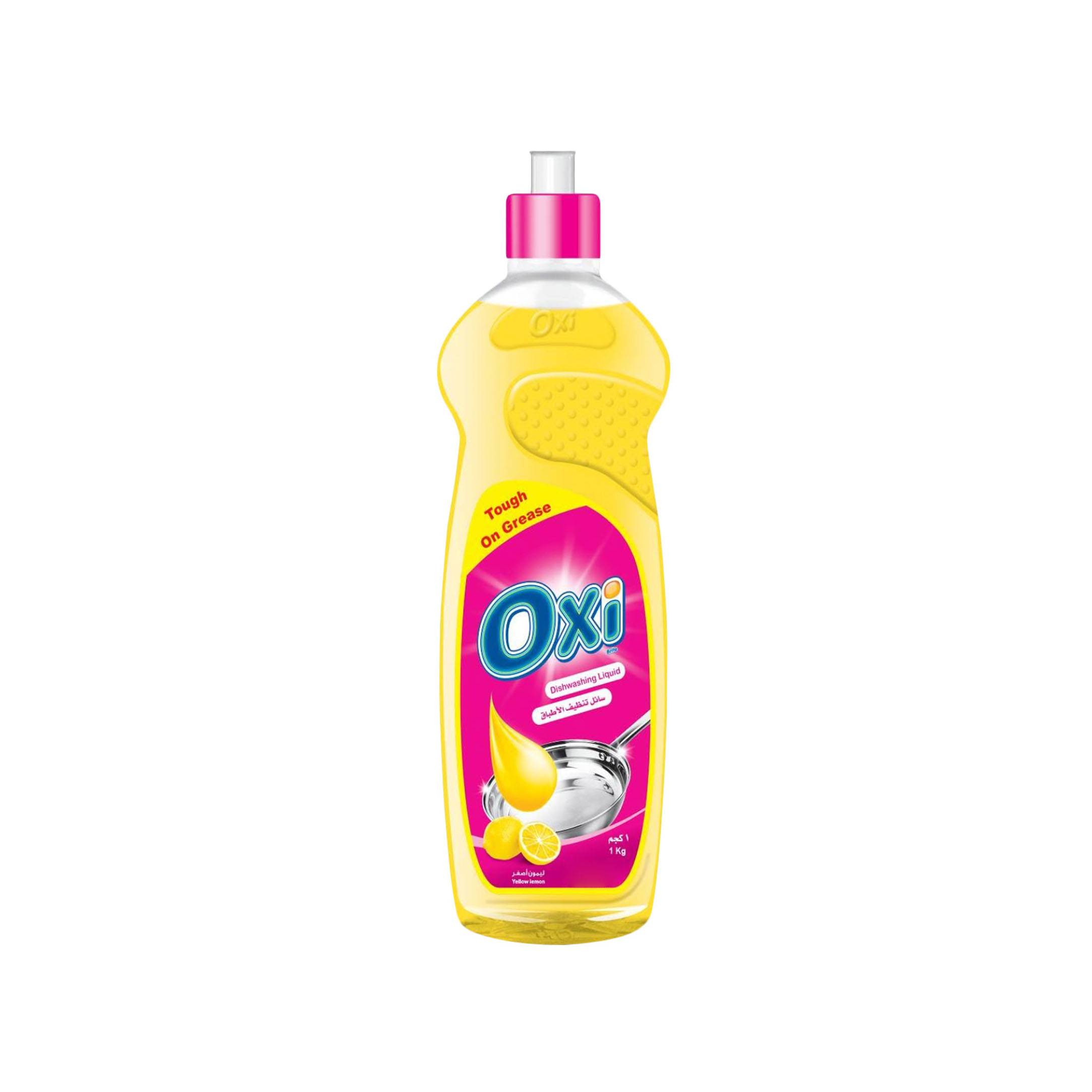 OXI DISH WASHING LIQUID YELLOW LEMON 1L