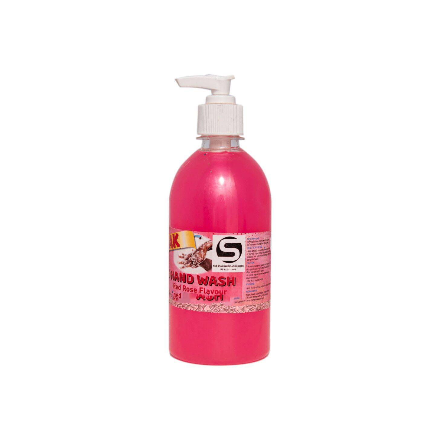 TEAK HAND WASH RED ROSE FLAVOUR 5L