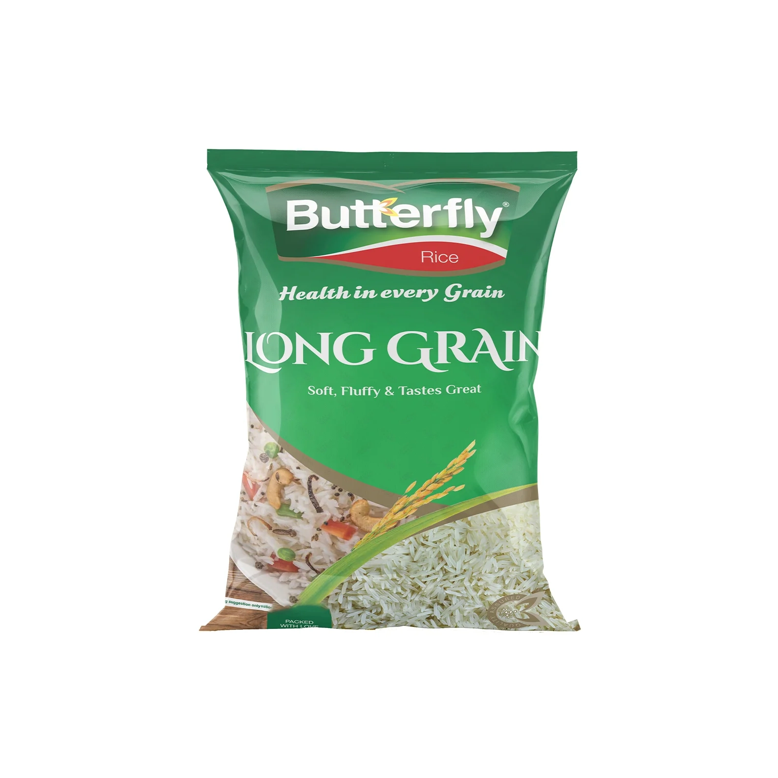 BUTTERFLY LONG GRAIN RICE 2KG